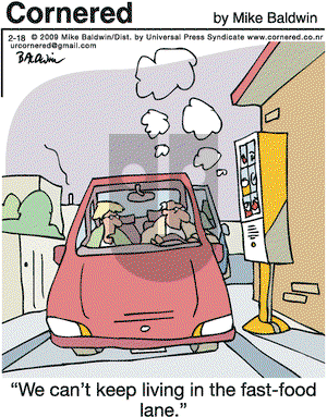 Cornered - Wednesday February 18, 2009 Comic Strip