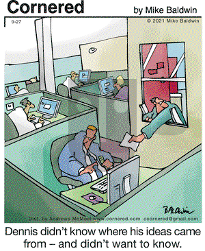 Cornered on Monday September 27, 2021 Comic Strip