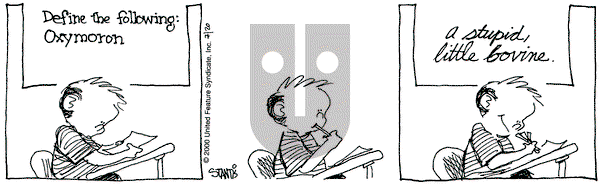 The Buckets on Thursday July 20, 2000 Comic Strip