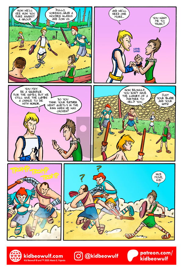 Kid Beowulf on Thursday April 3, 2025 Comic Strip