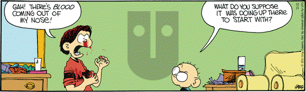 The Buckets on Monday October 14, 2013 Comic Strip