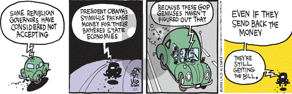 La Cucaracha on Saturday March 7, 2009 Comic Strip