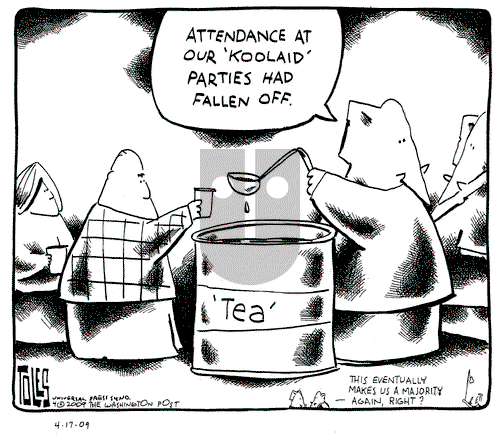 Tom Toles on Friday April 17, 2009 Comic Strip