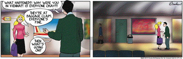 9 Chickweed Lane on Saturday April 21, 2012 Comic Strip