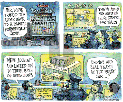 Matt Wuerker on Friday October 6, 2017 Comic Strip