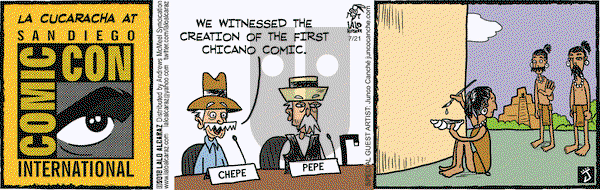 La Cucaracha on Saturday July 21, 2018 Comic Strip
