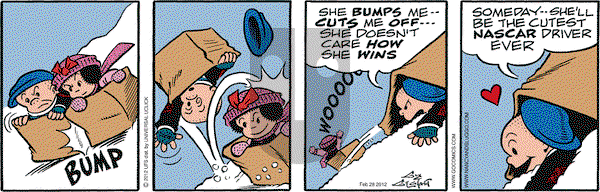 Nancy on Tuesday February 28, 2012 Comic Strip