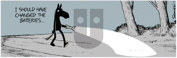 Dark Side of the Horse - Monday December 17, 2012 Comic Strip
