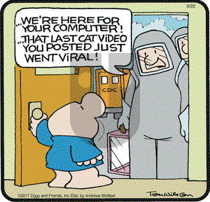 Ziggy on Friday September 22, 2017 Comic Strip