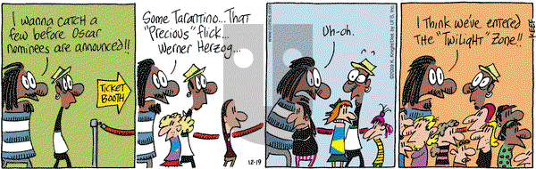 The Knight Life on Saturday December 19, 2009 Comic Strip