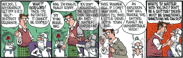 Monty on Tuesday February 4, 2014 Comic Strip