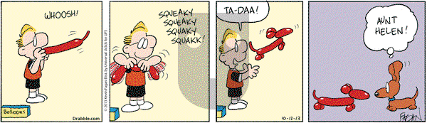 Drabble on Saturday October 12, 2013 Comic Strip