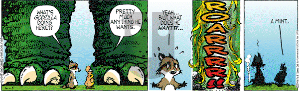 Over the Hedge on Thursday June 5, 2014 Comic Strip