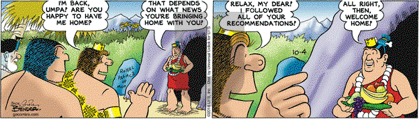 Alley Oop on Tuesday October 4, 2016 Comic Strip