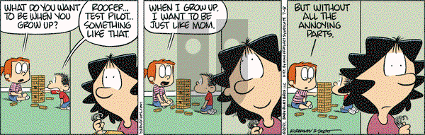 Baby Blues on Thursday July 8, 2021 Comic Strip