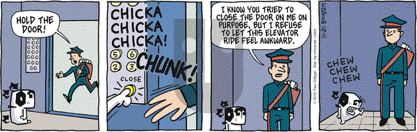 Pooch Cafe on Monday November 21, 2016 Comic Strip
