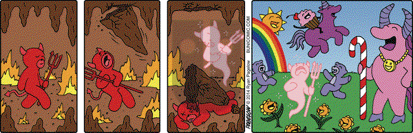 Buni - Monday December 1, 2014 Comic Strip