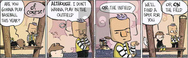 Wallace the Brave on Saturday April 4, 2020 Comic Strip