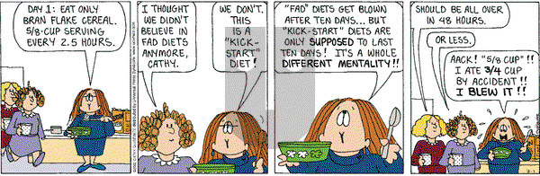 Cathy Classics on Friday March 1, 2002 Comic Strip