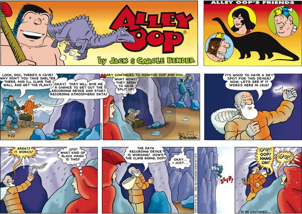 Alley Oop on Sunday September 22, 2013 Comic Strip