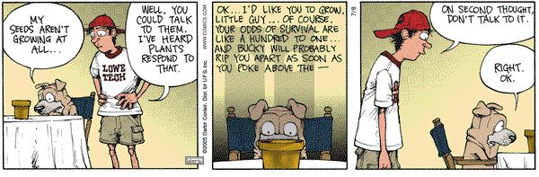 Get Fuzzy on Friday July 8, 2005 Comic Strip