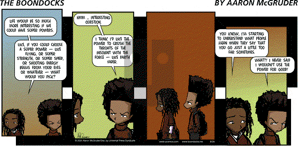 The Boondocks on Sunday May 1, 2011 Comic Strip