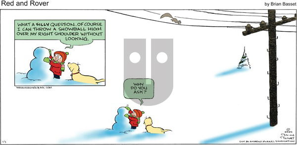 Red and Rover on Sunday January 5, 2020 Comic Strip