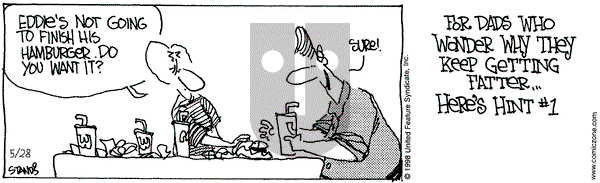 The Buckets on Thursday May 28, 1998 Comic Strip