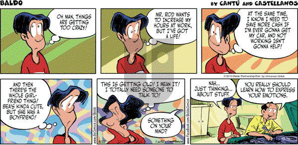 Baldo - Sunday August 29, 2010 Comic Strip
