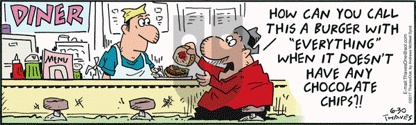 Frank and Ernest on Friday June 30, 2017 Comic Strip