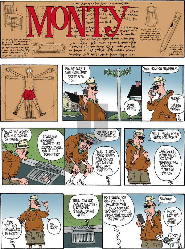 Monty on Sunday March 23, 2025 Comic Strip