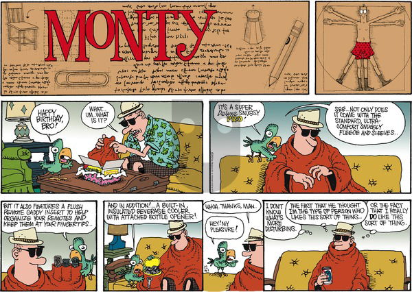 Monty on Sunday October 21, 2012 Comic Strip
