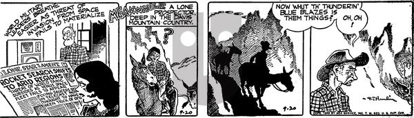 Alley Oop on Tuesday September 20, 1949 Comic Strip