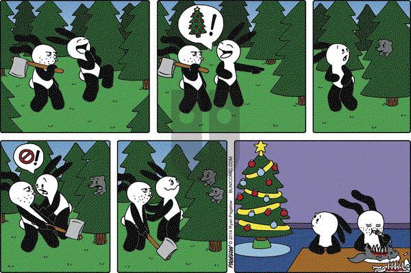 Buni on Friday December 19, 2014 Comic Strip