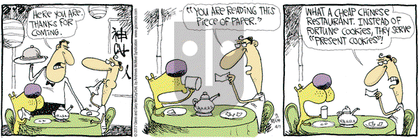 The Duplex on Saturday April 1, 2017 Comic Strip