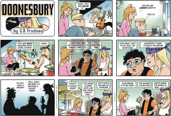 Doonesbury on Sunday June 28, 2009 Comic Strip