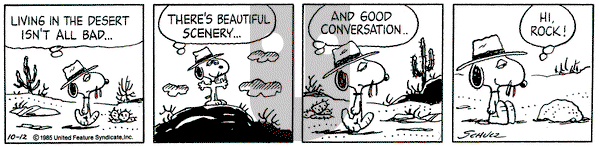 Peanuts on Saturday October 12, 1985 Comic Strip