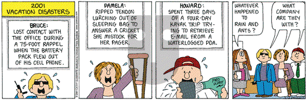 Cathy Classics on Friday July 13, 2001 Comic Strip