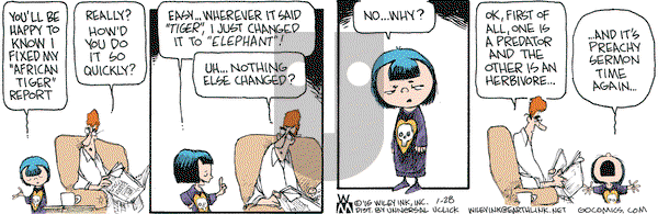 Non Sequitur - Wednesday January 28, 2015 Comic Strip