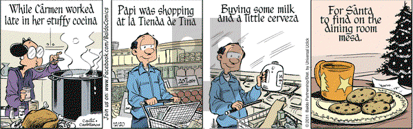 Baldo on Tuesday December 20, 2011 Comic Strip