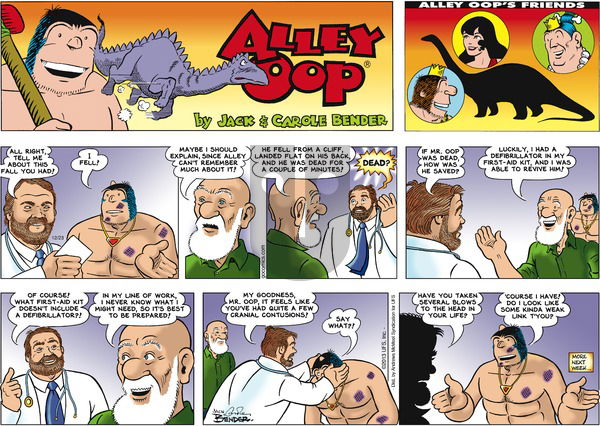 Alley Oop on Sunday December 23, 2018 Comic Strip