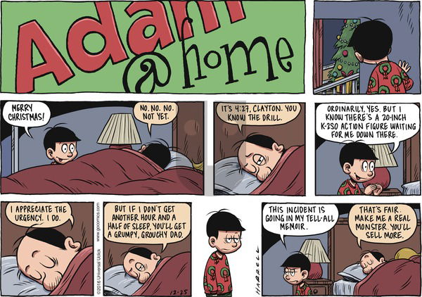 Adam@Home on Sunday December 25, 2016 Comic Strip