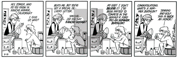 Doonesbury on Monday May 19, 1980 Comic Strip