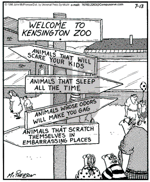 Close to Home on Saturday July 13, 1996 Comic Strip