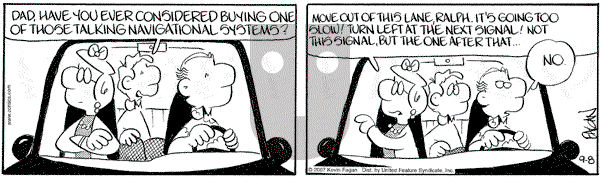 Drabble on Saturday September 8, 2007 Comic Strip