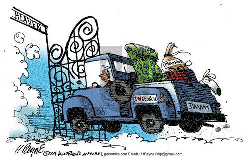 Henry Payne on Tuesday December 31, 2024 Comic Strip