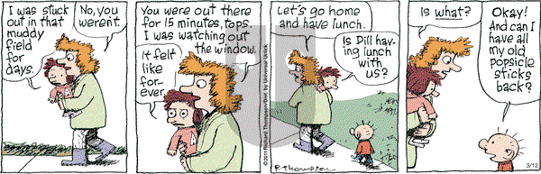 Cul de Sac on Saturday March 12, 2011 Comic Strip