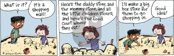 Cul de Sac on Saturday September 16, 2017 Comic Strip