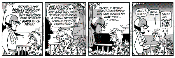 Doonesbury on Thursday January 2, 1997 Comic Strip