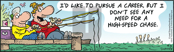 Frank and Ernest on Thursday September 5, 2019 Comic Strip